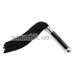 Флогер DS Fetish Leather Flogger Suede, чорний - Фото №1