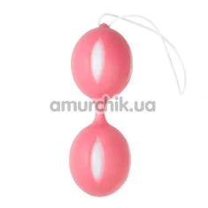 Вагінальні кульки Easy Toys Wiggle Duo, рожеві - Фото №1