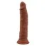 Фаллоимитатор T-skin ReaL Lascivious Dildo, коричневый - Фото №1