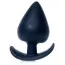 Анальна пробка Boss Series Bubble Plug Large, чорна - Фото №1