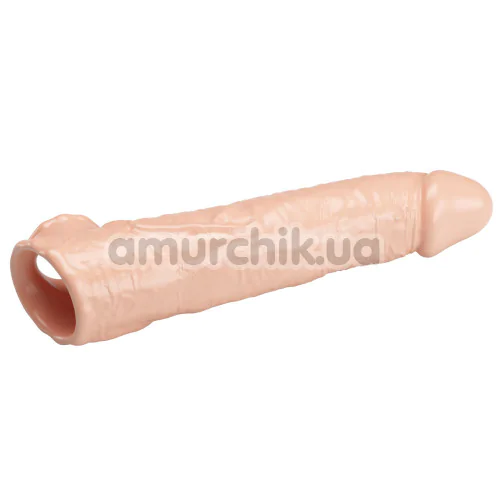 Насадка на пенис Pretty Love Silas, телесная