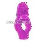 Кольцо-насадка Super Stretch Stimulator Sleeve - Dual Noduled Pink - Фото №1