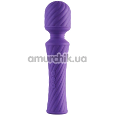 Универсальный вибромассажер Love Signal Buzzing Wand, фиолетовый - Фото №1