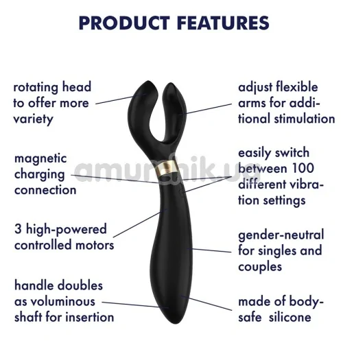 Вібратор Satisfyer Endless Fun, чорний