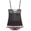 Комплект Cottelli Lingerie Top and Panties, чорний: топ + трусики - Фото №4