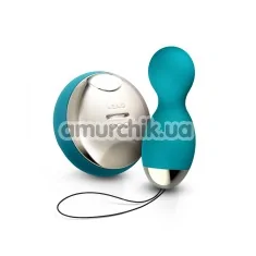 Вагинальные шарики с вибрацией Lelo Hula Beads Ocean Blue (Лело Хула Бидс), бирюзовые - Фото №1
