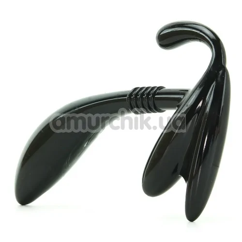 Стимулятор простати для чоловіків Apollo Curved Prostate Probe, чорний