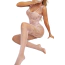 Комбинезон Star Night Bride Lace Bodystocking, светло-розовый - Фото №13