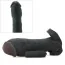 Насадка на пенис с вибрацией Fantasy X-tensions Vibrating Real Feel 2 inch Extension, черная - Фото №4