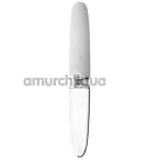 Вибратор Liaison Straight LED Vibrator, белый - Фото №1