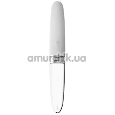 Вібратор Liaison Straight LED Vibrator, білий - Фото №1