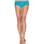 Трусики Leg Avenue Micromesh Lace Ruffle Tanga Boy Shorts, голубые