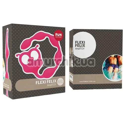 Анальний ланцюжок Fun Factory Flexi Felix, чорна