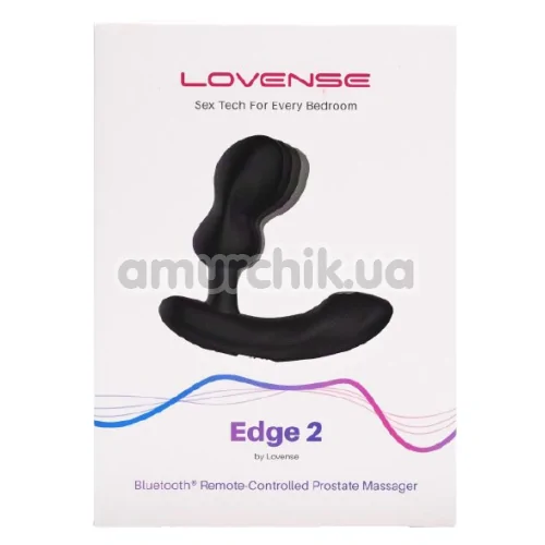 Вибростимулятор простаты Lovense Edge 2, черный
