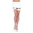 Чулки Fence Net Thigh Highs, белые