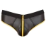 Трусы мужские с открытыми ягодицами Svenjoyment Underwear Jock 2120216, черно-желтые - Фото №4
