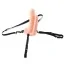 Подвійний страпон 6 Inch Double Penetrator Hollow Strap - On, тілесний - Фото №1