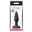 Анальна пробка Colours Pleasure Mini Plug, чорна - Фото №2