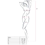 Комбинезон Passion Free Your Senses BS013, красный - Фото №4