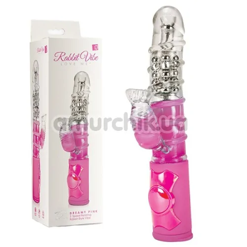 Вибратор Rabbit Vibe Love Me Dreamy Pink, розовый