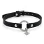 Нашийник DS Fetish Starlight Collar, чорний - Фото №2