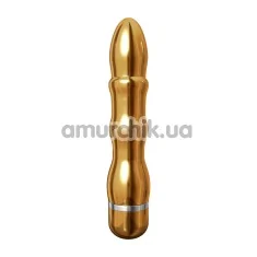 Вибратор Pure Aluminium Large, золотой - Фото №1