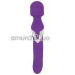 Універсальний масажер Javida Wand & Pearl Vibrator, фіолетовий - Фото №1