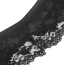 Трусики с поясом для чулок Star Night Lace Thong&Belt, черные - Фото №5