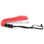 Флогер Sex & Mischief Rubber Whip Small, червоний - Фото №1