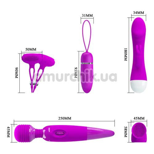 Набор Pretty Love Purple Desire, фиолетовый