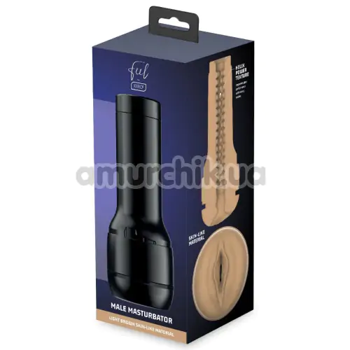 Мастурбатор Kiiroo Feel Stroker, светло-коричневый