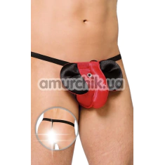 Труси-стрінги чоловічі Thong червоні слоник (модель 4445) - Фото №1
