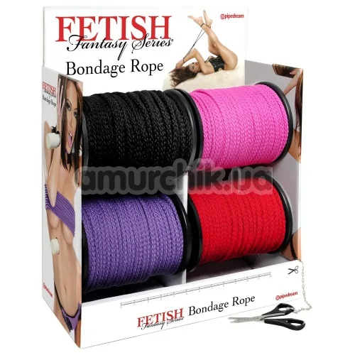 Веревка Bondage Rope, красная