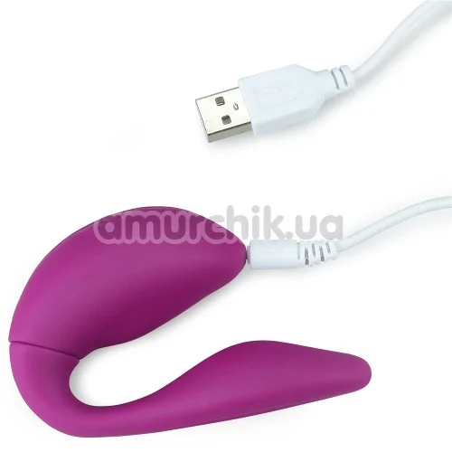 Вібратор Lovetoy O-Sensual Double Rush, фіолетовий