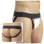 Трусы мужские в сеточку с открытыми ягодицами Svenjoyment Underwear 2100118, черные - Фото №4
