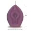 Свічка Edens Candle Vanilla Scented Vagina, фіолетова - Фото №2