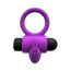 Эрекционное кольцо c вибрацией Virgite Essentials Clitorial Vibrating Ring E9, фиолетовое - Фото №1