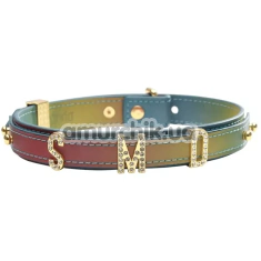 Нашийник Lockink Sevanda DIY Alphabet Collar SMD, мультикольоровий - Фото №1