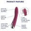 Вібратор для точки G з ротацією Satisfyer Spinning Vibe 1, бордовий - Фото №7