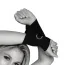 Фіксатори для рук Sex & Mischief Black Elastabind Cuffs - Фото №1