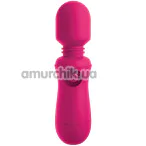 Универсальный вибромассажер OMG! Wands Rechargeable #Enjoy Vibrating Wand, розовый - Фото №1