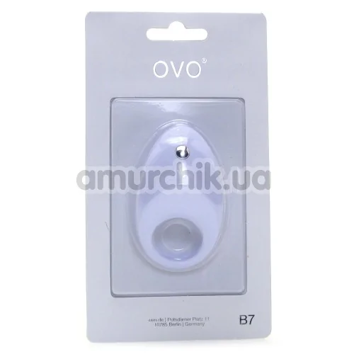 Виброкольцо OVO B7, белое