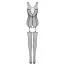 Комбинезон Obsessive Bodystocking N119, черный - Фото №4