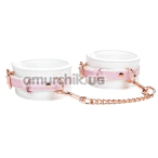 Фіксатори для рук Liebe Seele Fairy Handcuff, біло-рожеві - Фото №1