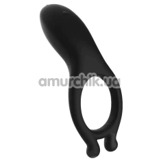 Віброкільце для члена Odeco Every Night Toys Galeno, чорне - Фото №1