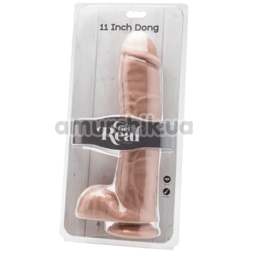 Фаллоимитатор Get Real 11 Inch Dong, телесный
