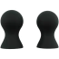Вакуумные стимуляторы для сосков Silicone Vacuum Nipple Stimulators, черные - Фото №2