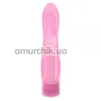 Вібратор Crystal Jelly Lines Exciter, рожевий - Фото №1