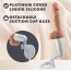 Вибратор с толчками и подогревом Dr. Skin Silicone Dr. Hammer 7, телесный - Фото №21
