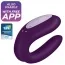 Вибратор Satisfyer Double Joy Partner Vibrator, фиолетовый - Фото №10